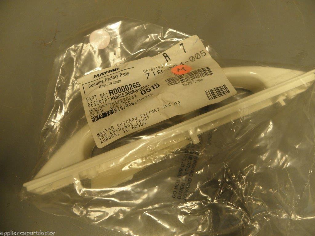 Amana Maytag Microwave R0000265 Door Handle (bisque) NEW IN BOX Amana Maytag Microwave R0000265 Door Handle (bisque) NEW IN BOX